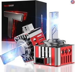 Torchbeam D1S D1R LED Bulbs, 8000K 45W HID Light Bulbs, 66144 66140 85140 85415