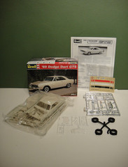 Revell – 1/25 – 1995 – ’69 Dodge Dart GTS “Bumblebee” – #7608 – Open / Complete