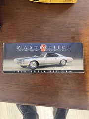 AMT Masterpiece 1/25 Scale – 1966 Buick Riviera Silver Factory Assembled NIB