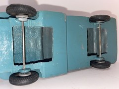 1959 Willys Jeep 2-door Station Wagon Promo 1/22 AUTHENTICAST Cerulean Blue VF++