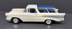 1957 Belair Nomad Fuel Injected Station Wagon Built-Up Model, Nice Build,