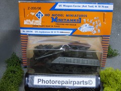 Roco Minitanks NEW 1/87 WWII US M10 / M36 Heavy Weapons Tank Destroyer Lot#7269©