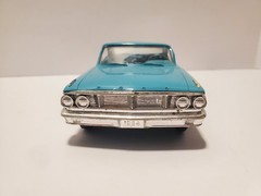 M131. 1964 FORD GALAXIE 500 XL DEALER PROMO MODEL CAR 1/25 Scale TURQUOISE
