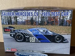 Hasegawa #20626 1/24 Sauber Mercedes C9 1989 Test Car Model Kit