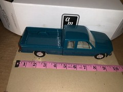 Vintage AMT ERTL 1993 Chevrolet C-1500 Extended Cab Teal Green Metallic Model