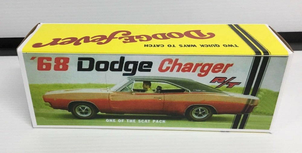 1968 Dodge Coronet R/T and Charger R/T Promo Model REPLICA BOX ONLY..NO CAR