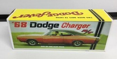 1968 Dodge Coronet R/T and Charger R/T Promo Model REPLICA BOX ONLY..NO CAR