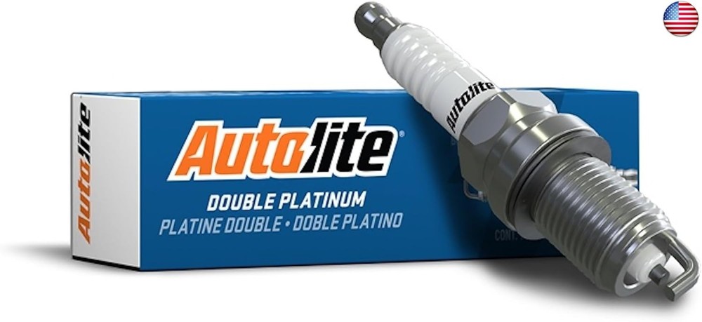 Autolite APP5683 Double Platinum Automotive Replacement Spark Plugs (4 Pack)