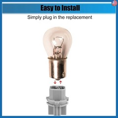 2pcs Turn Signal Light Bulb Socket Front Tail Light Lamp Blinker Holder Base