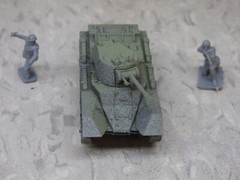 MIR / Roco Minitank Compatible WWII Russian bT-7 & Airfix Soldiers Lot#7408B©