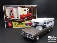 Chevy El Camino Model Building Set 144 Pieces