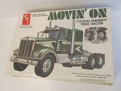 MOVIN ON KENWORTH AMT MODEL KIT NEW AND SEALED SINCE 1974 1/25 SCALE BRAND NEW