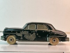 National Products Pot Metal 1949 Dodge Promo Car with Base Plate