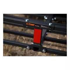 500 Lb. Capacity 48 In. X 20 In. Steel Basket Style Hitch Cargo Carrier for 2 In