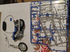 1971 Revell #H-1500 Kawasaki Mach III 1/12 Scale Motorcycle Model Kit