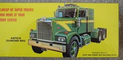 1/25 White Western Star Big Rig Tractor AMT #724 Shrink Wrapped MISB