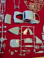 Vintage Revell Swindler ll 1941 Willys Gasser Coupe model kit 1970 issue Open