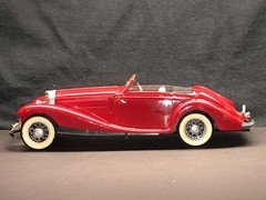 Vintage Monogram Mercedes Benz 540K Convertible Coupe 1/25 Model Nice Build