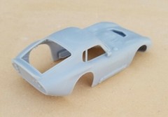ABS-LIKE RESIN 3D PRINTED 1/24 1964 SHELBY COBRA DAYTONA COUPE BODY