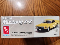 AMT ERTL 69 FORD MUSTANG 2+2 SNAP ASSEMBLY MODEL KIT 1989 FACTORY SEALED #6902