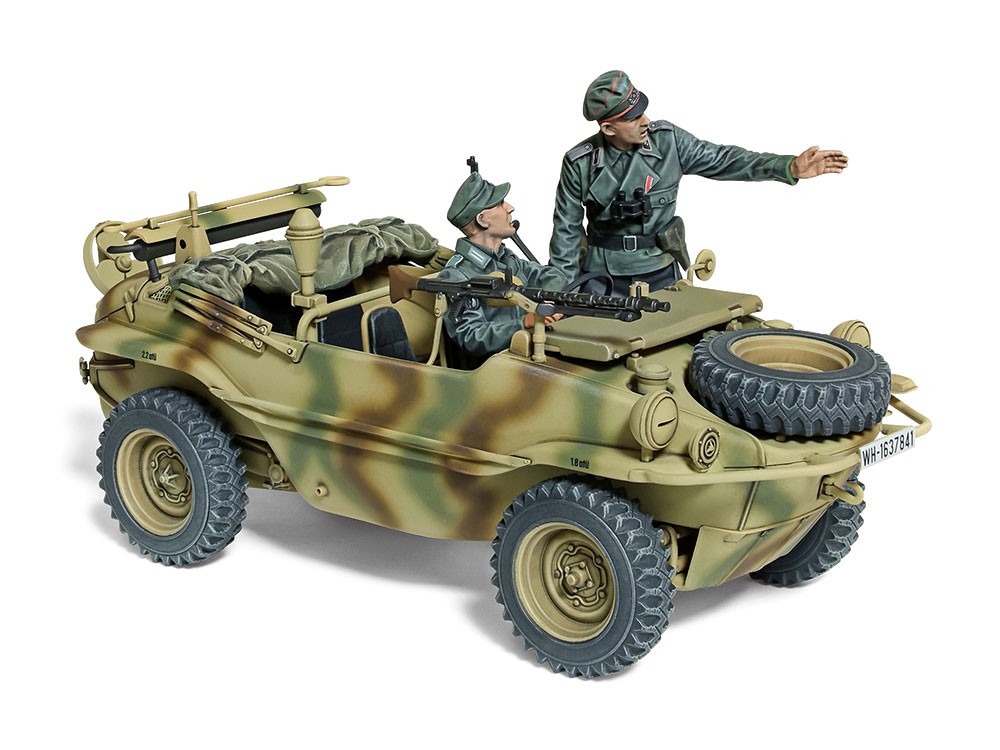 Tamiya 1/35 German Schwimmwagen Type 166 (Wide Wheel Version)