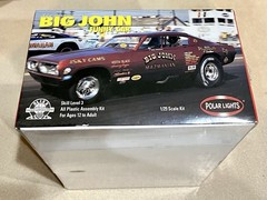 🏁 Polar Lights John Mazmanian’s Big John Barracuda Funny Car (Factory Sealed)🏁