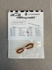 1/25 Parts By Parks Detail Wire 4ft #1048 Brown