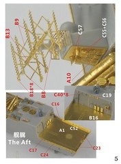 FS700176 1/700 Chinese PLAN Destroyer Type 052C Upgrade Set for Trumpeter 06730