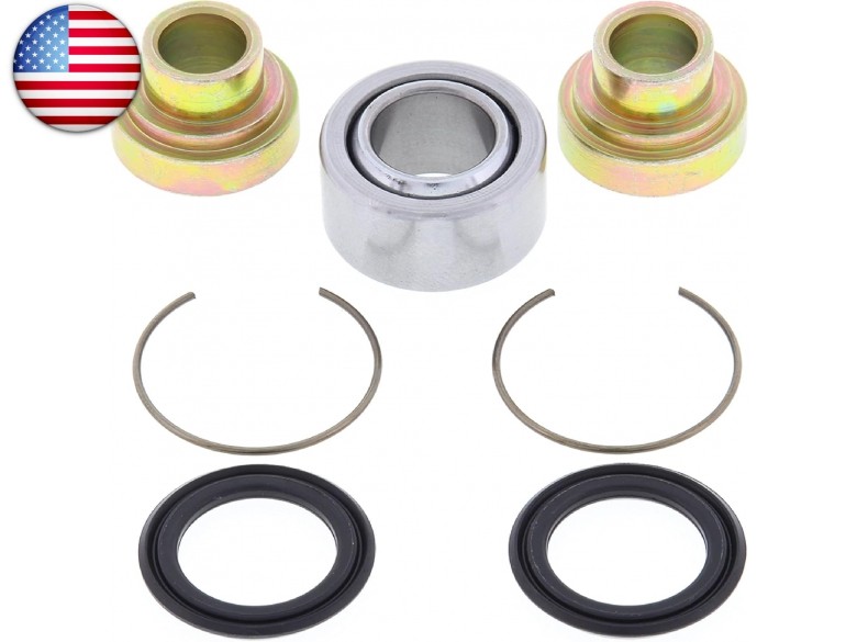 All Balls Racing 29-1016 Rear Shock Bearing Kit Compatible with/Replacement for