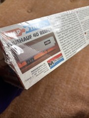 Monogram SnapTite 1/32 Bird’s Eye Fruehauf 40′ Reefer Semi Trailer Sealed Vtg