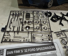 1998 Revell Dan Fink’s Speedwagon 1:25 Scale Model 85-7606 Open Box Complete