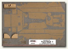 Atak 1/35 Zimmerit for SdKfz.171 Panther A [Early] (for DRAGON kit)