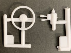85 Camaro STEERING WHEEL 135 1613 Revell 1:24 14540 Model Car Parts COMBINE