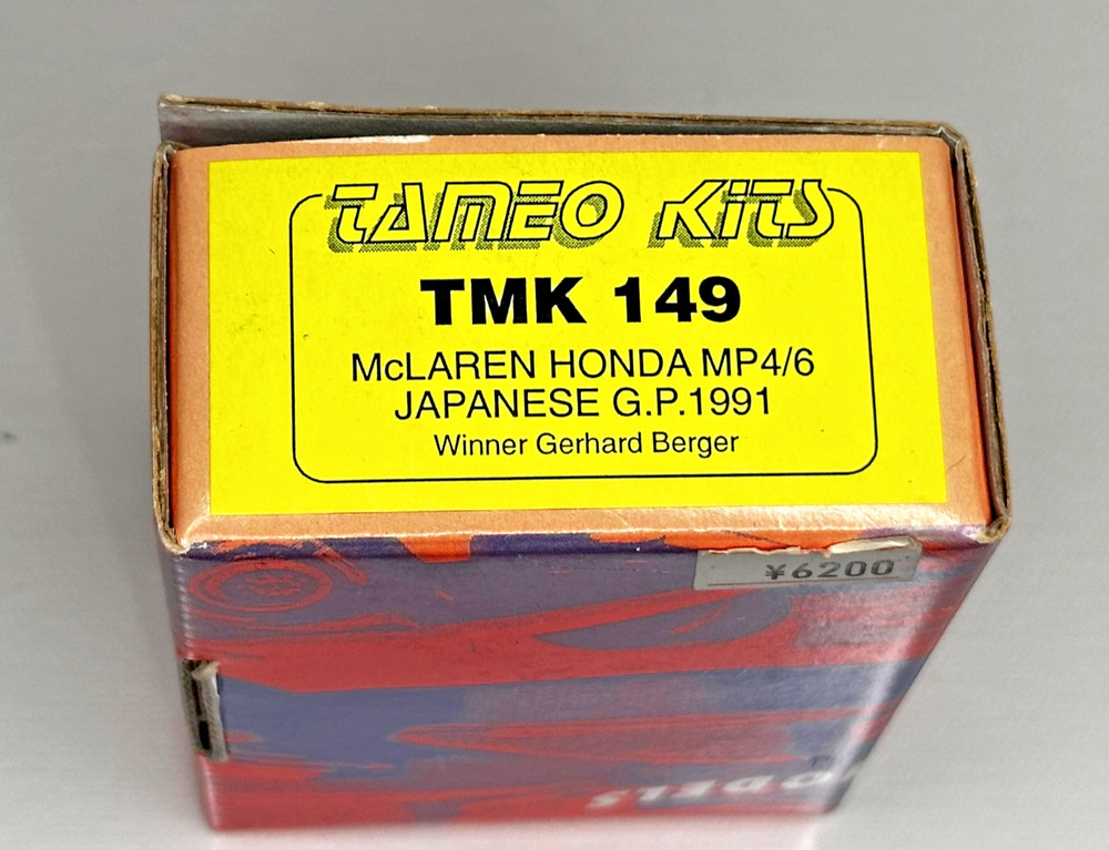 McLaren Honda MP4/6 Japanese GP 1991 winner Berger 1/43 Tameo – not BBR/provence