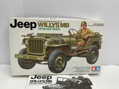 Tamiya 1/35 Jeep Willys MB 1/4-Ton 4×4 Truck Model Kit No.219 Open Box M05
