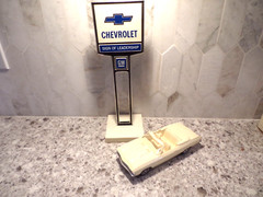 1970’s-1980’s Chevrolet Dealership Promo Model Desk Sign 1/25 scale