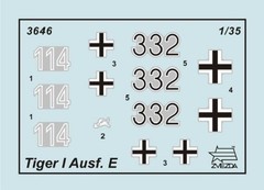 Zvezda – Tiger I Early (Kursk) 1:35