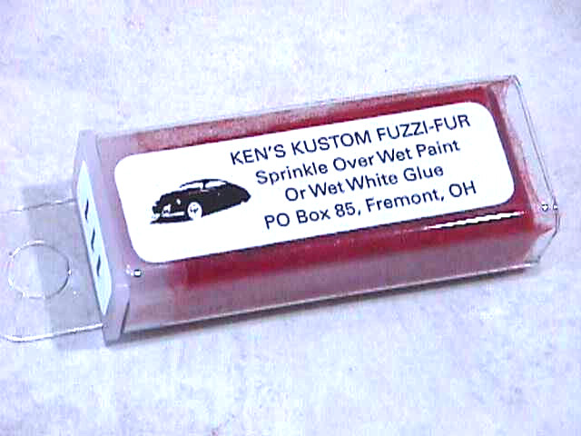 Ken’s Kustom Fuzzi-Fur Flocking – #111 – Red