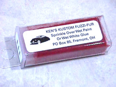 Ken’s Kustom Fuzzi-Fur Flocking – #111 – Red