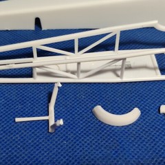 🌟 Body Shell & Frame Copperhead Dragster 1:25 Scale 1000s Model Car Parts 4 Sal