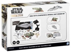 Boba Fett’s Starfighter & Imperial Light Cruiser Collector Model Kits Star Wars