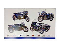 AIM Fan Model MV-650 Military Motorcycle 1/35 Scale Model Kit NOS Ukraine