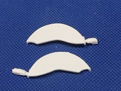 🌟 Rear Inner Fenders 1932 Ford Coupe 1:25 Scale 1000s Model Car Parts 4 Sale