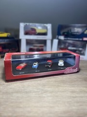 SCHUCO Limited Edition 1:72 4-pack BMW, Capri, Ford, MGB