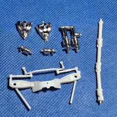 🌟 Lowered Suspension 1966 Buick Riviera 1:25 Scale 1000s Model Car Parts 4 Sale