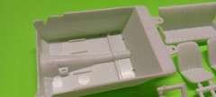 1966 Malibu SS 1/24 Revell Interior Tub Dash Bucket Seats Steering Wheel Model