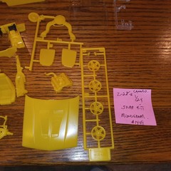 VINTAGE MONOGRAM 1/24 Z-28 E SNAP CAMARO PARTS KIT 1409