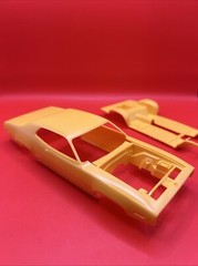 1971 Plymouth GTX Revell Body And Chassis Model Parts 1:24 New