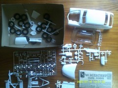 1949 Mercury Merc Club Coupe Plastic Model Kit AMT 1:25 Scale