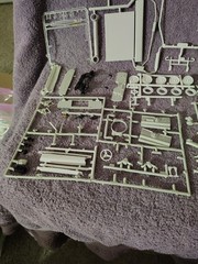 Lot of Model Car Part Trees and Other Parts 1/25